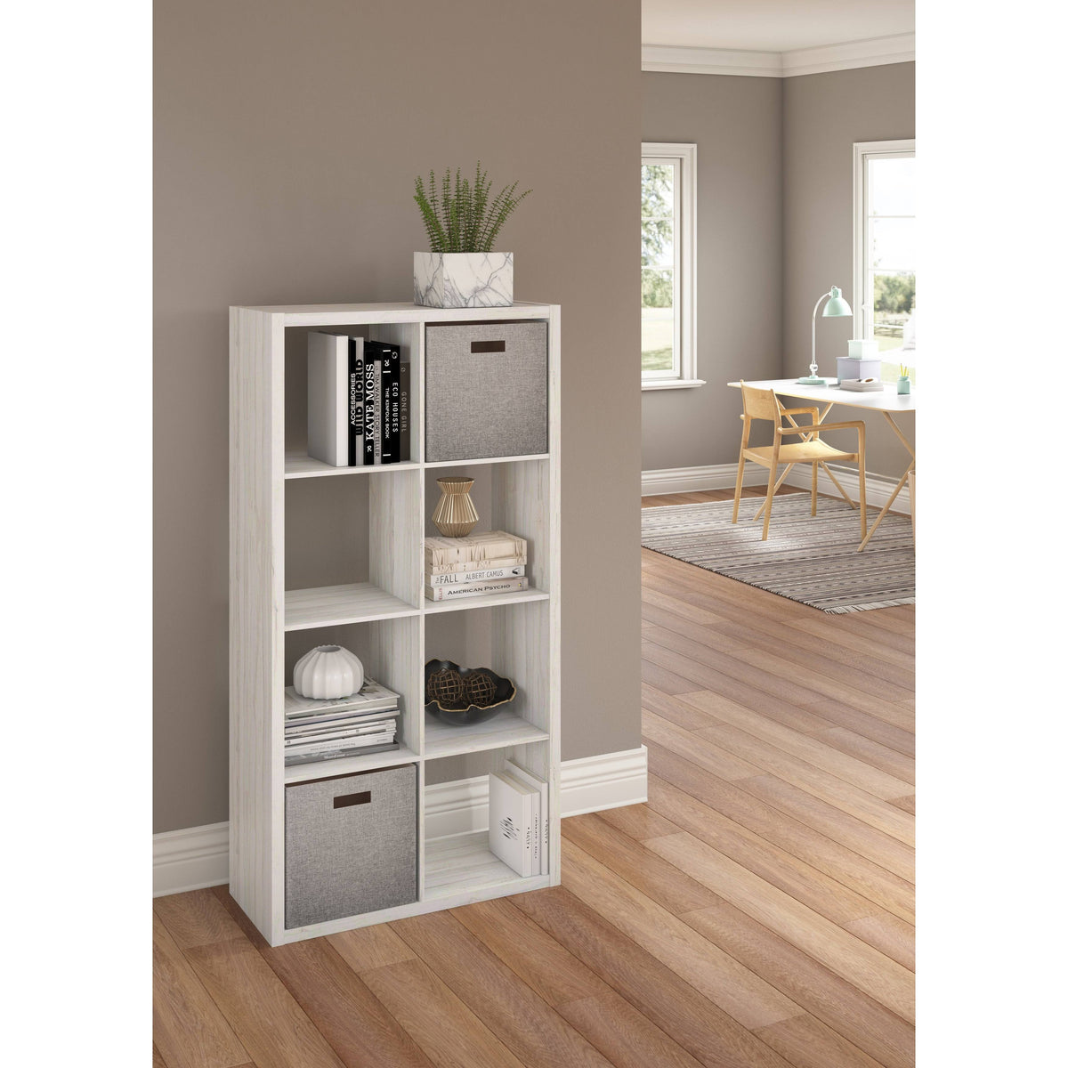 Brown Cube Bookcase A78951