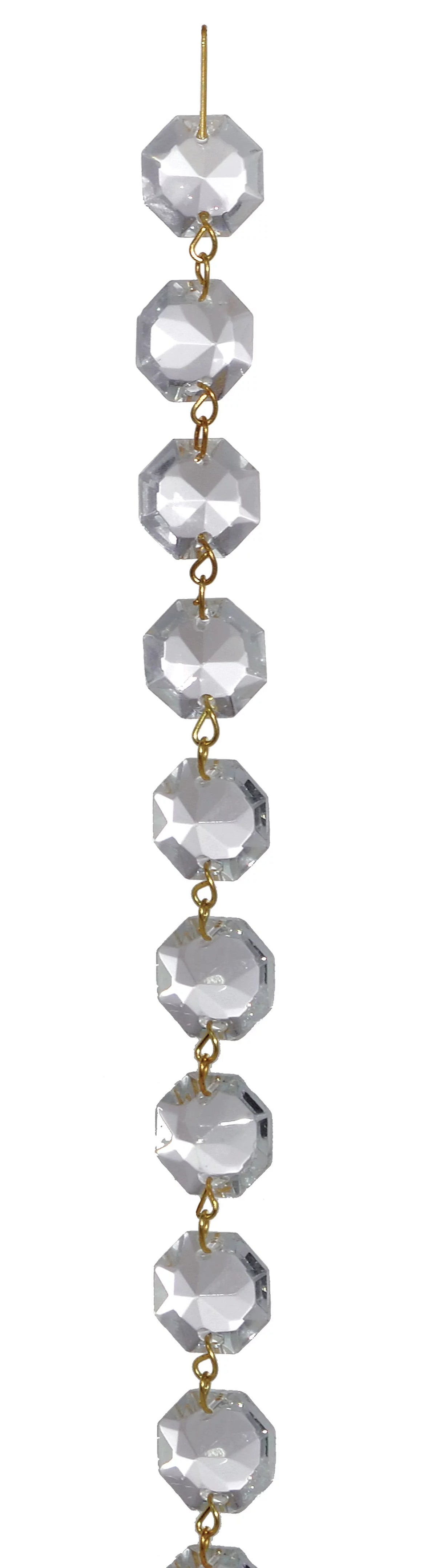39 Inch Crystal Jewel Chain I699