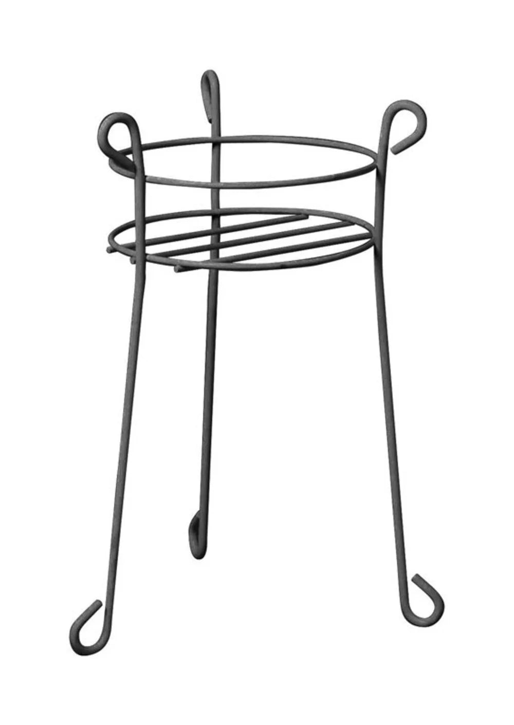 Black Steel Plant Stand N8484
