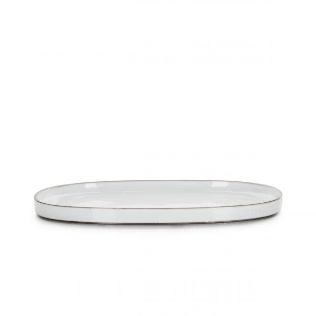 Large Oval Service Plate 7 Colors L364