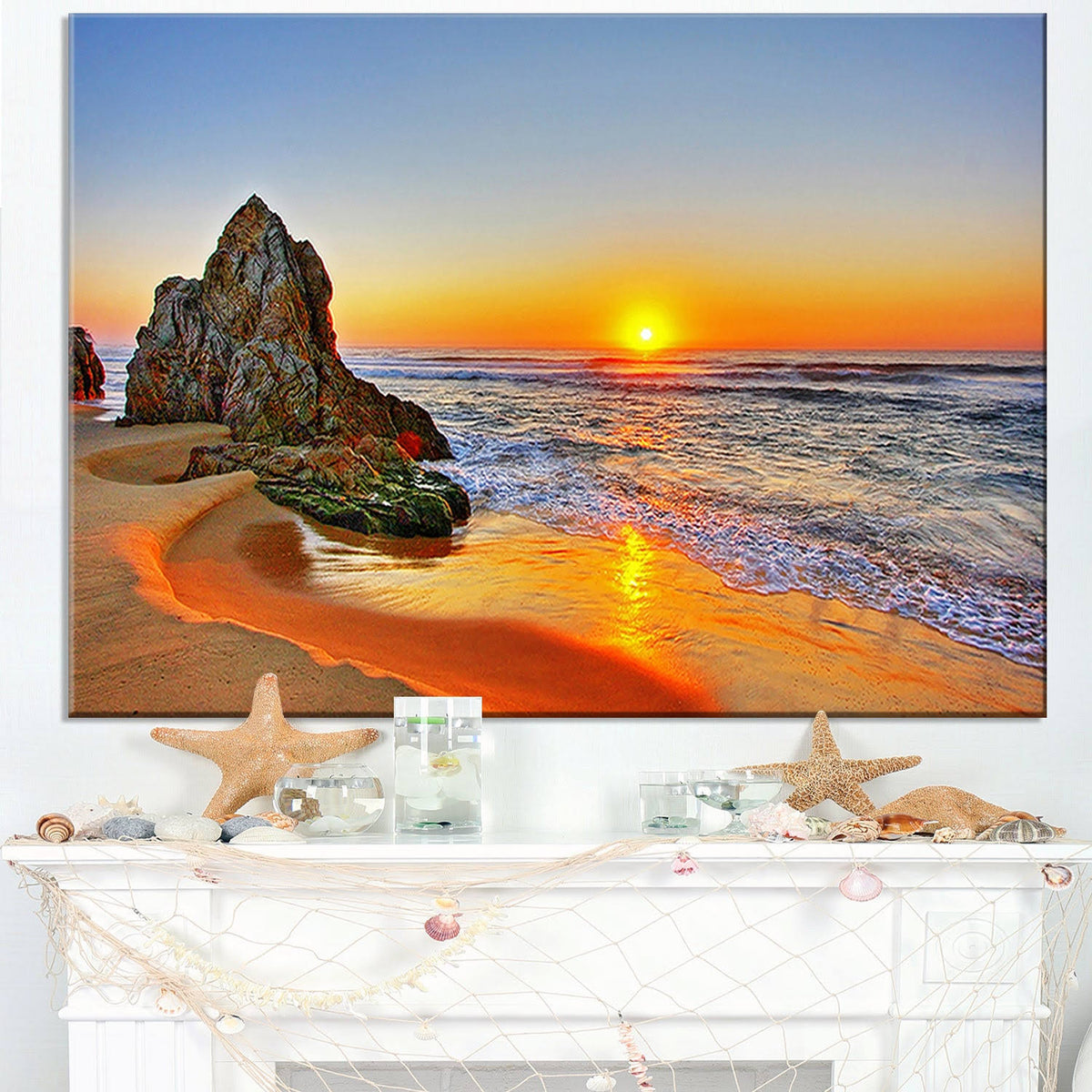 Contemporary Seascape Art Canvas 40 in. Wide x 20 in. High C417530
