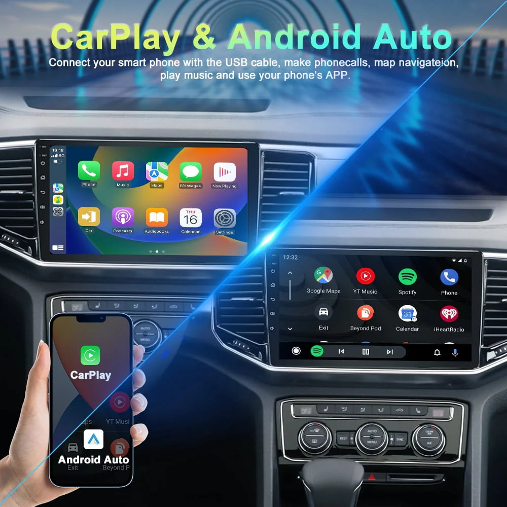 Android 12 Car Stereo Player with Backup Camera Z533