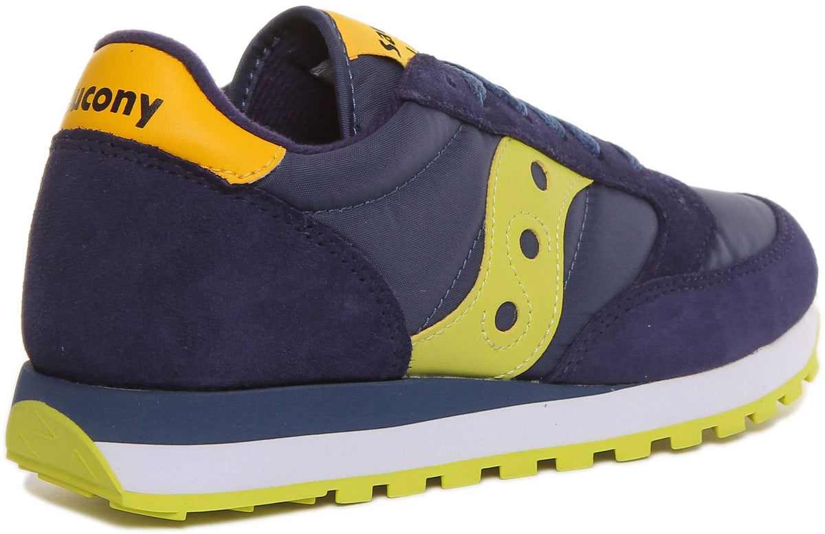 Navy Yellow Jazz Original Sneakers B71223