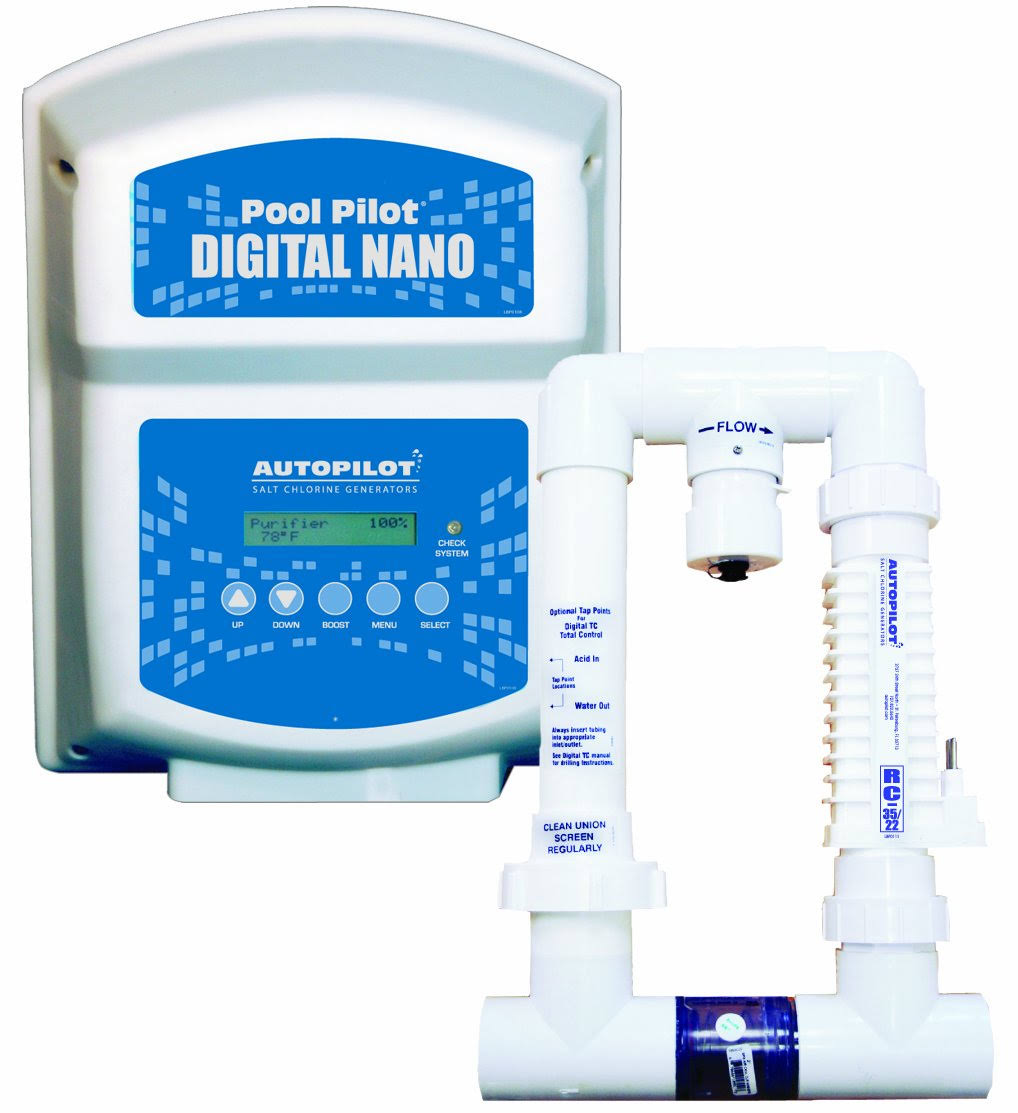 Digital Nano Salt Chlorine Generator for Pools V179