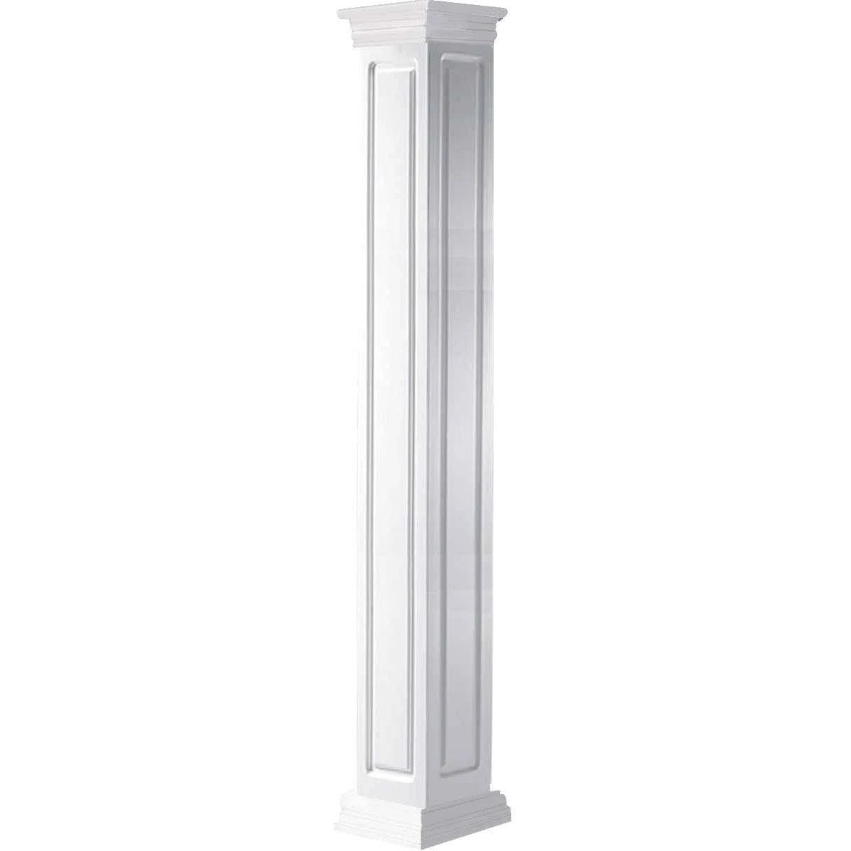 6 inchw x 4 inchh Craftsman Classic Square Non-Tapered Raised Panel Column V17005