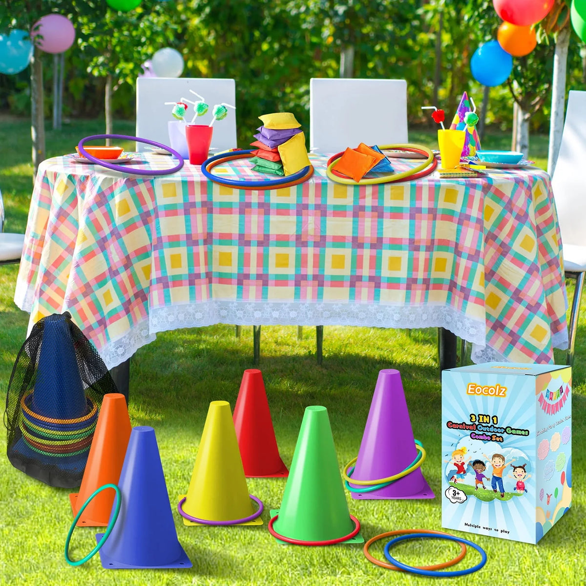 3 in 1 Carnival Games Set 32 PCS D455