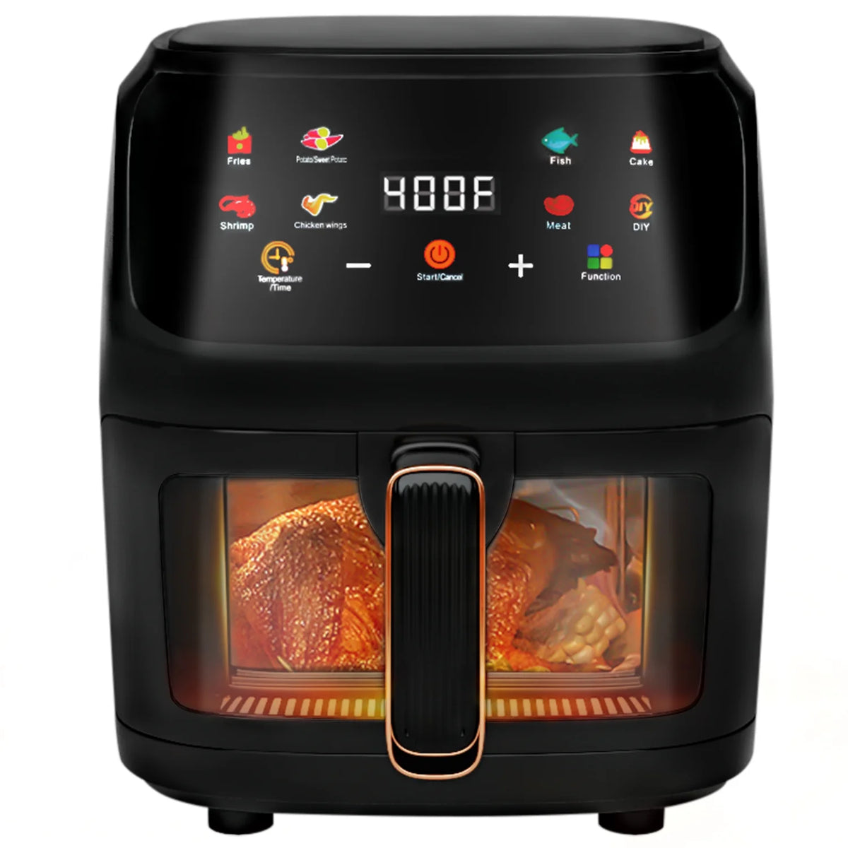 White 7.5QT 8-in-1 Digital Air Fryer H758516