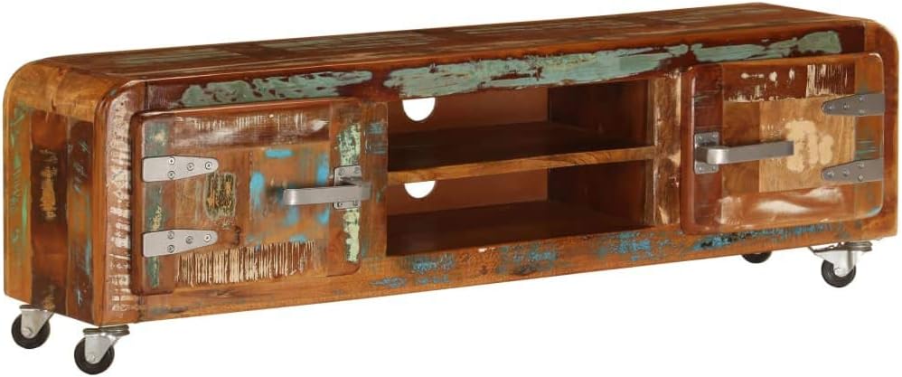 Solid Reclaimed Wood TV Cabinet B19046