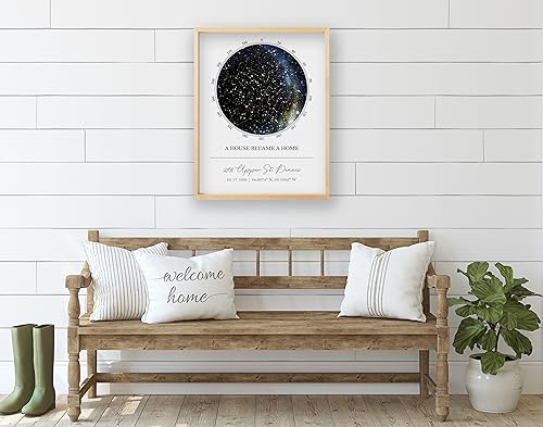 Custom Star Map Unframed Star Prints B591564