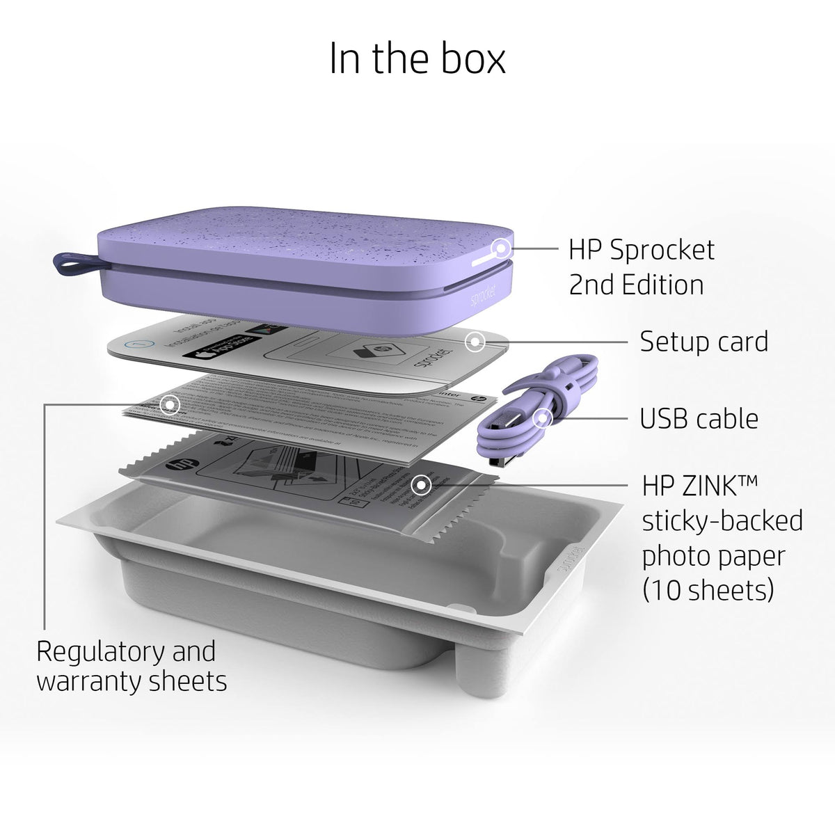 Lilac Instant Photo Printer D299