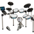 Electronic Drum Kit With Mesh Pads and Bluetooth O39913