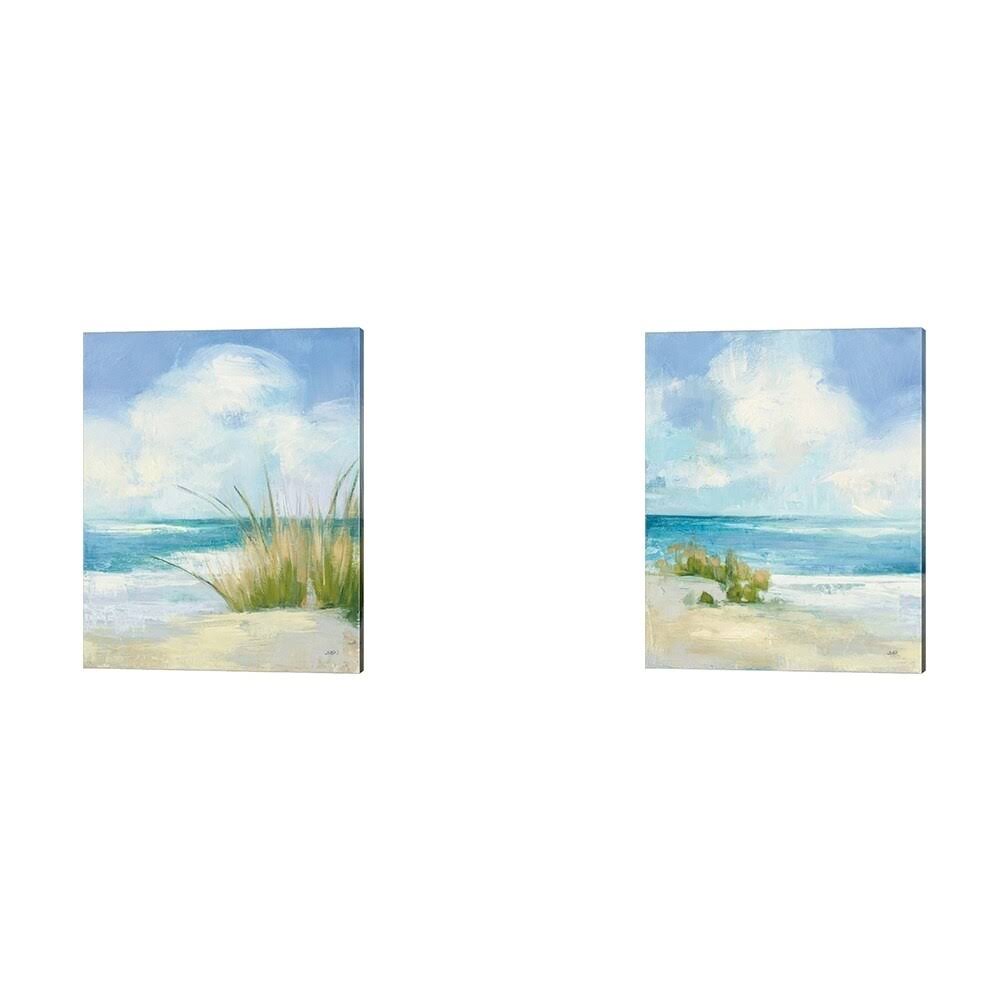 2 Piece Canvas Art Set 12 x 15 Blue Y60246