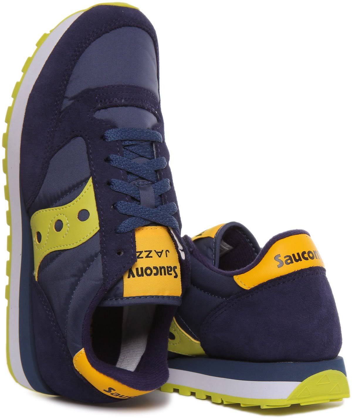 Navy Yellow Jazz Original Sneakers B71223