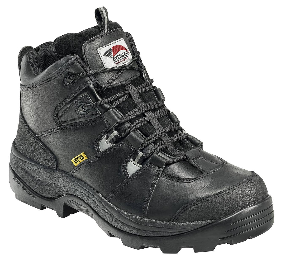 Men's Black Steel Toe V835435