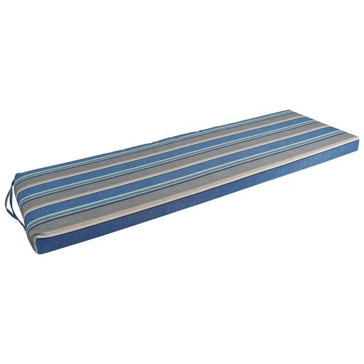 Patterned Outdoor Spun Polyester Bench Cushion U3445