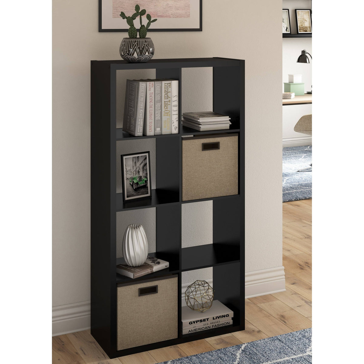 Brown Cube Bookcase A78951