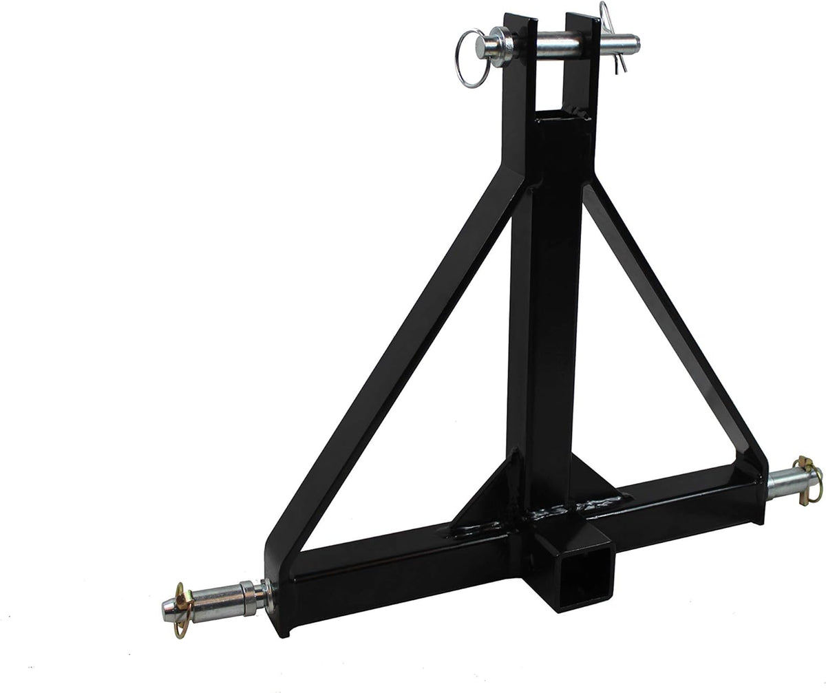 3-Point Hitch Adapter with Category 1 Pins & 2 Hitch Receiver H445