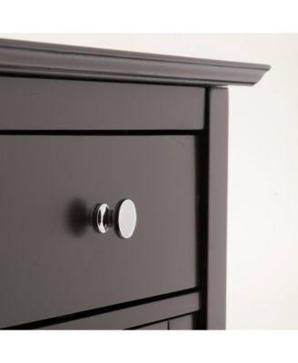 Espresso 1 Door 1 Drawer Floor Cabinet R830998