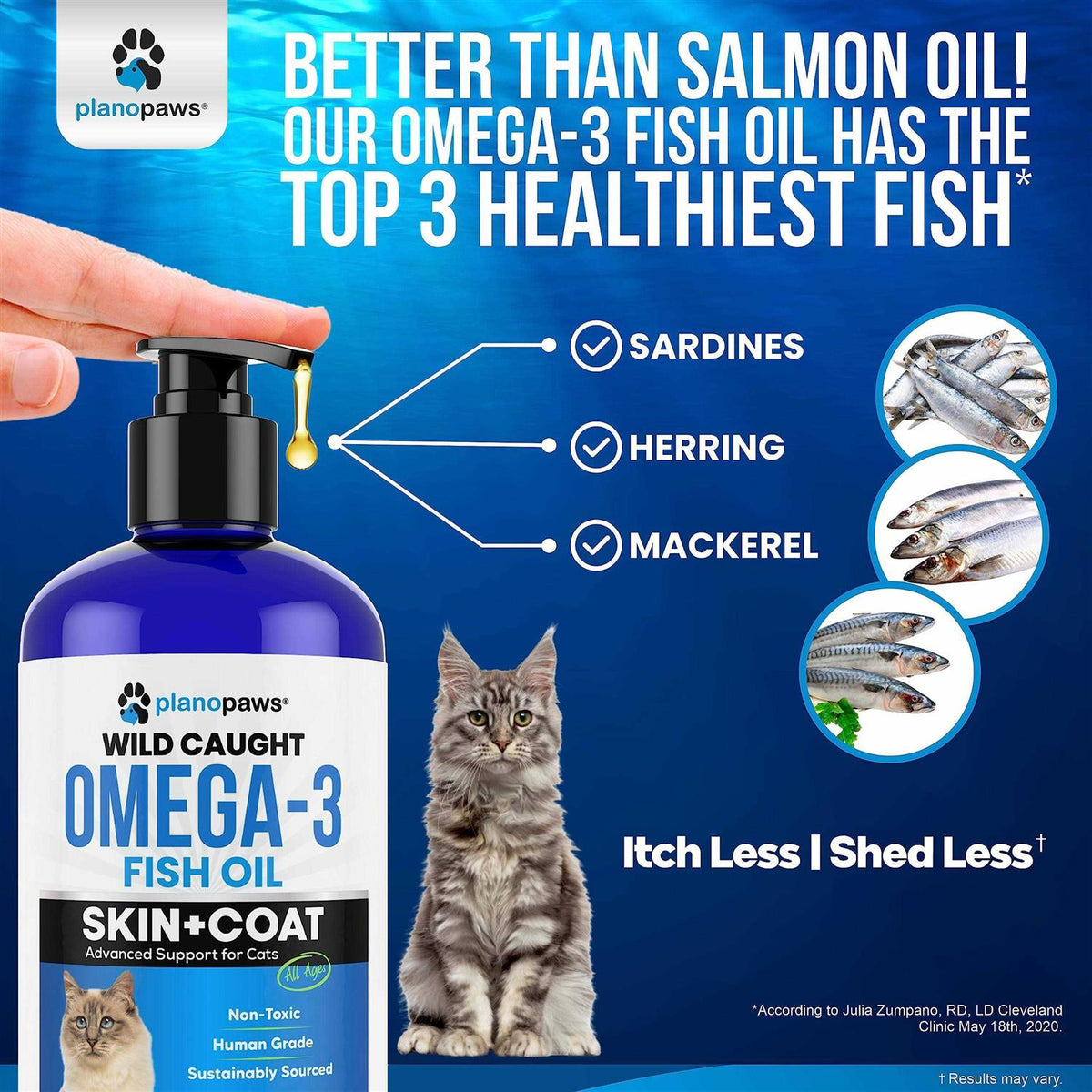 Omega 3 Fish Oil for Cats Y1404