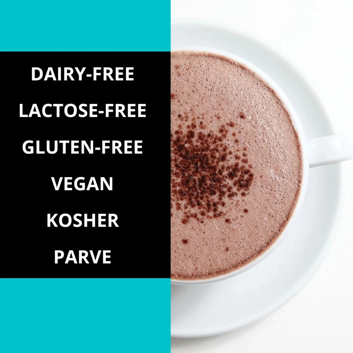 Single-Serve Lactose-Free Hot Cocoa Pods for Keurig F95269