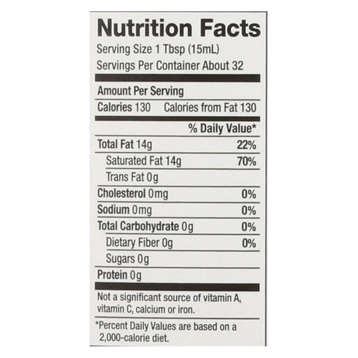 Organic Liquid Coconut Oil, 16-ounce P60809