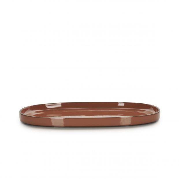Large Oval Service Plate 7 Colors L364