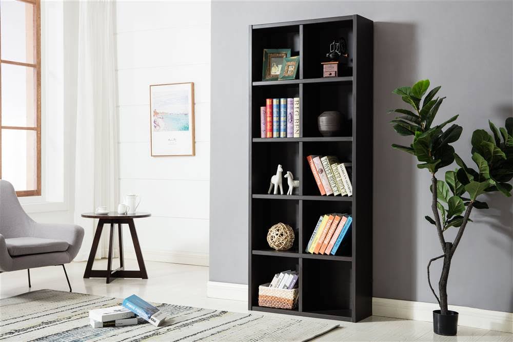 Espresso Bookcase V4853