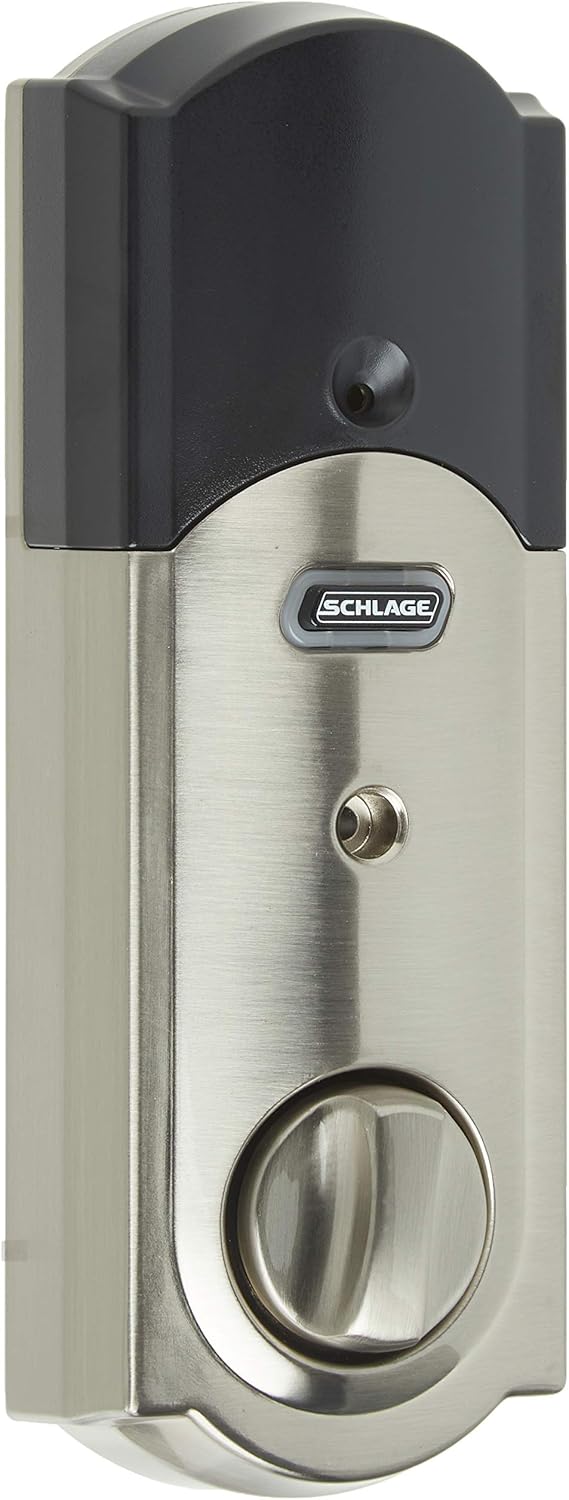 Aged Bronze Touchscreen Deadbolt Smart Lock with Alarm V26527