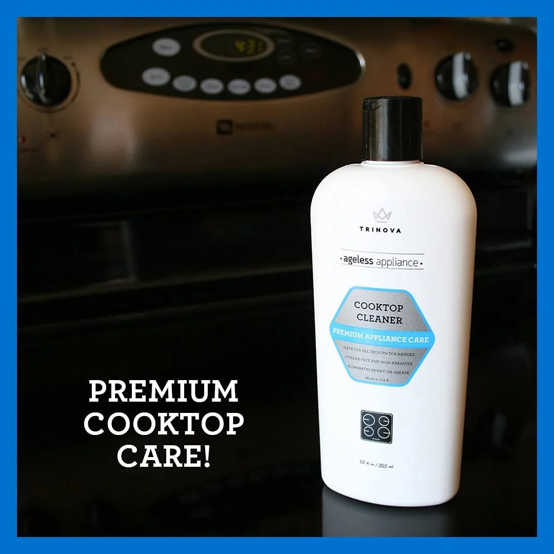 12oz Cooktop Cleaner with Scrubbing Pads D5259