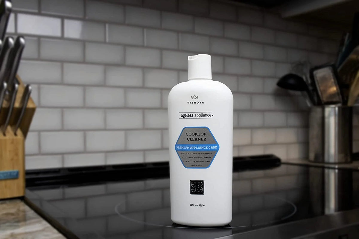 12oz Cooktop Cleaner with Scrubbing Pads D5259