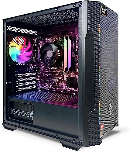 AMD Ryzen 5 5600G 16GB 512GB SSD Desktop Gaming Computer I7417