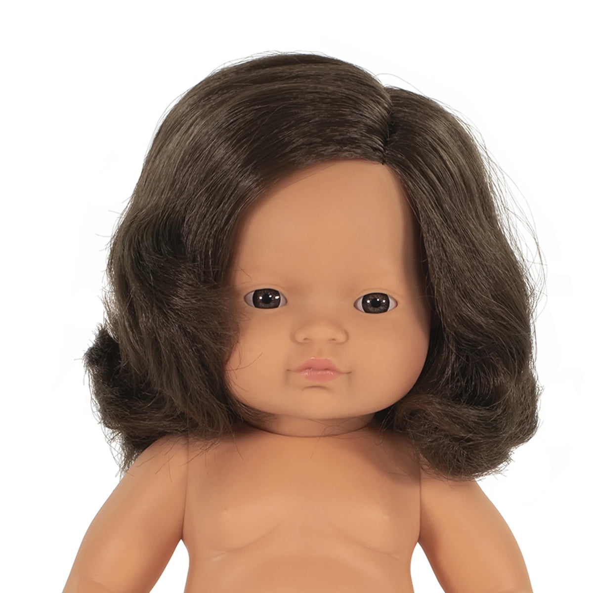 Caucasian Brunette Girl Baby Doll Z282