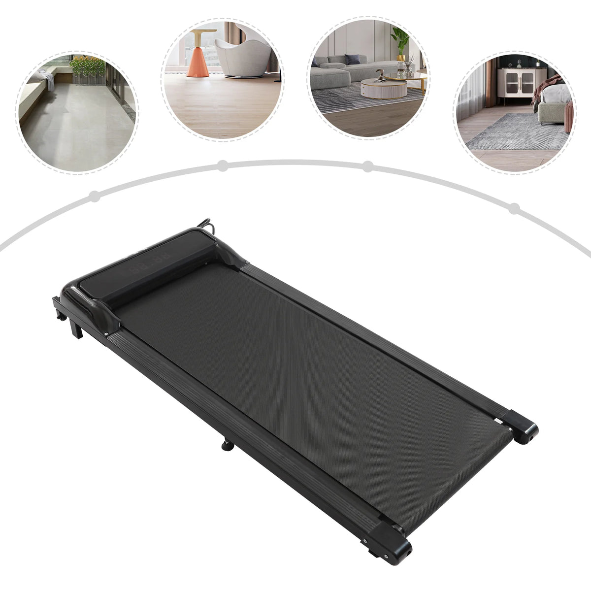 2 in 1 Portable Electric Treadmill F28635