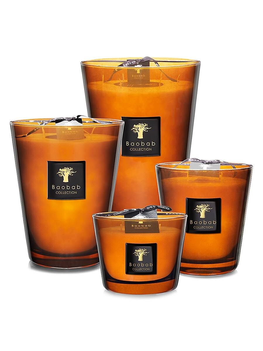 Black Medium Candle X690223