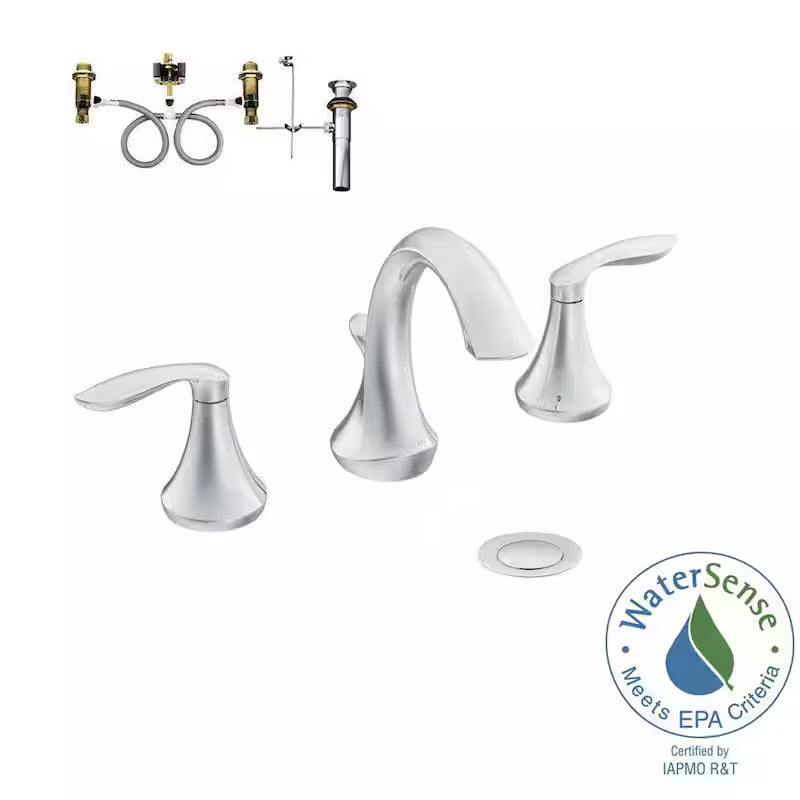 2-Handle Bathroom Faucet Trim Kit in Chrome L571711