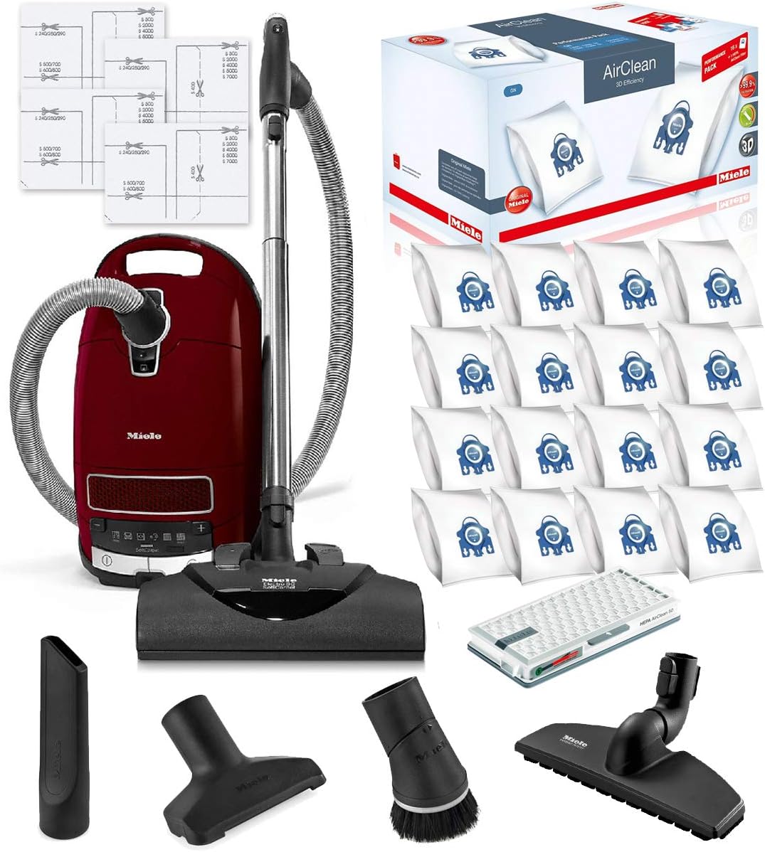 HEPA Canister Vacuum Cleaner with Powerhead Bundle K824