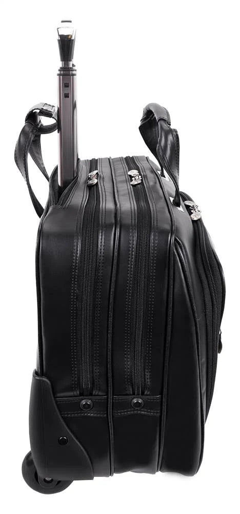 Black Wheeled Laptop Case F23048