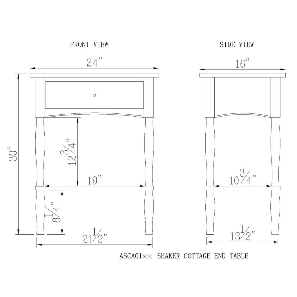Shaker Cottage End Table M731813