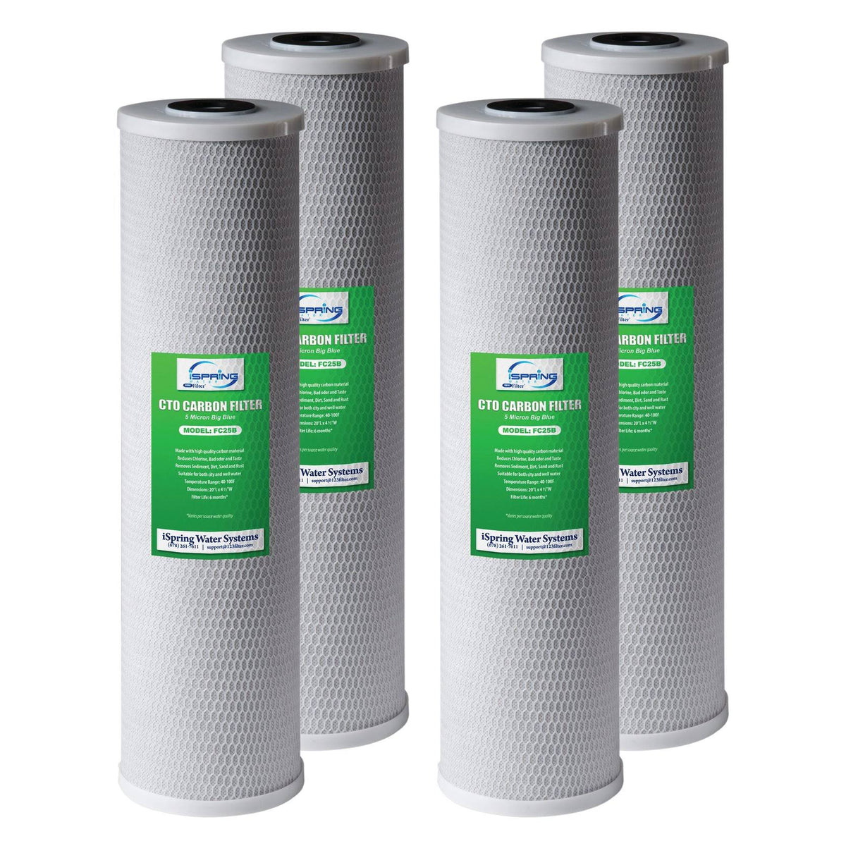 20-inch Whole House Water Filter 4-Pack O259048