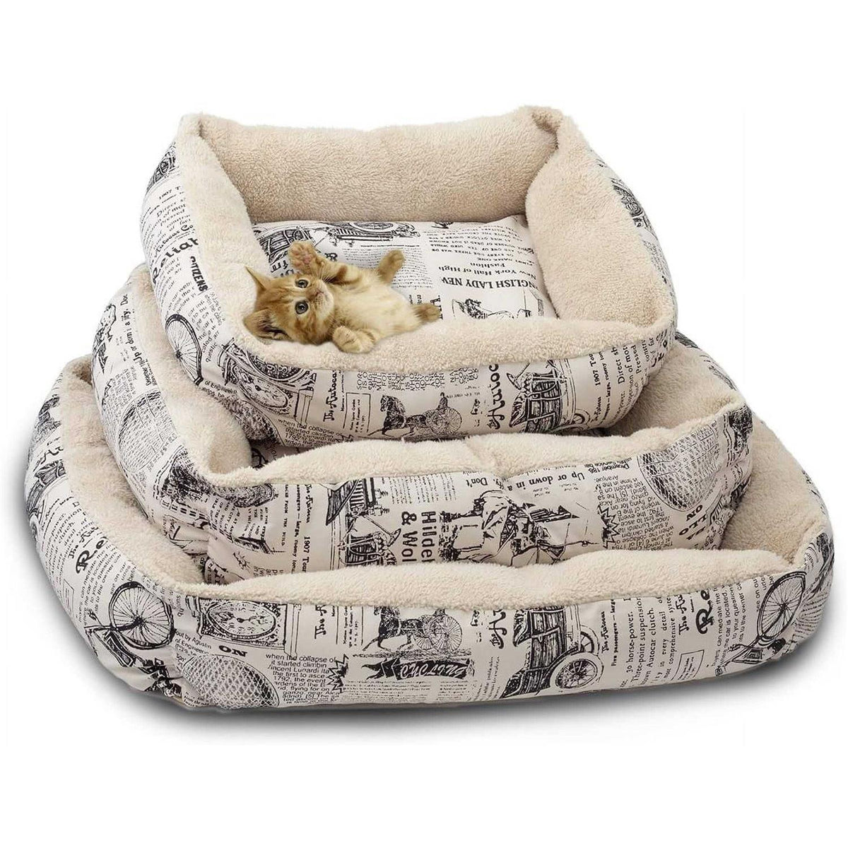 Cat and Dog Crate Pad with Inner Cushion E485324