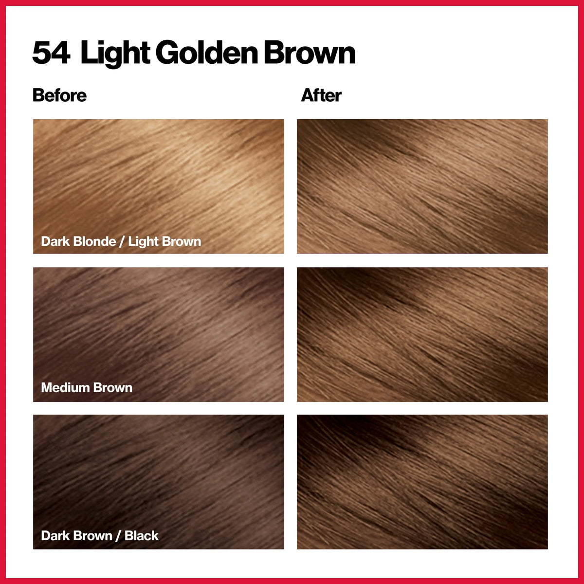 Light Golden Brown Hair Color U986