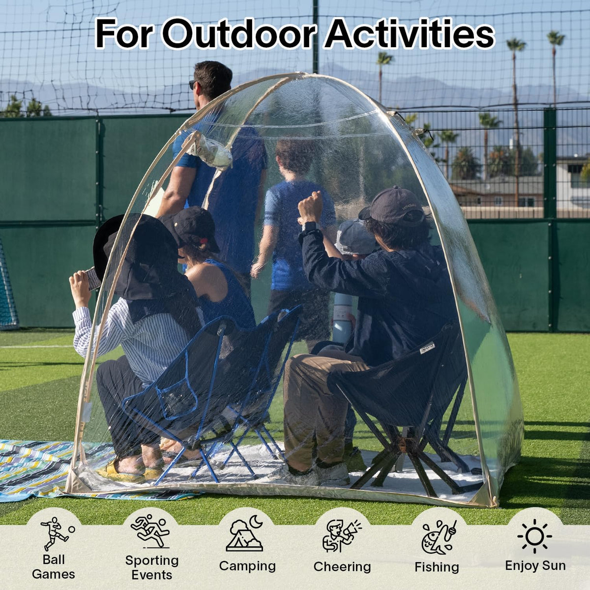 Weatherproof Pop up Bubble Tent Z7627