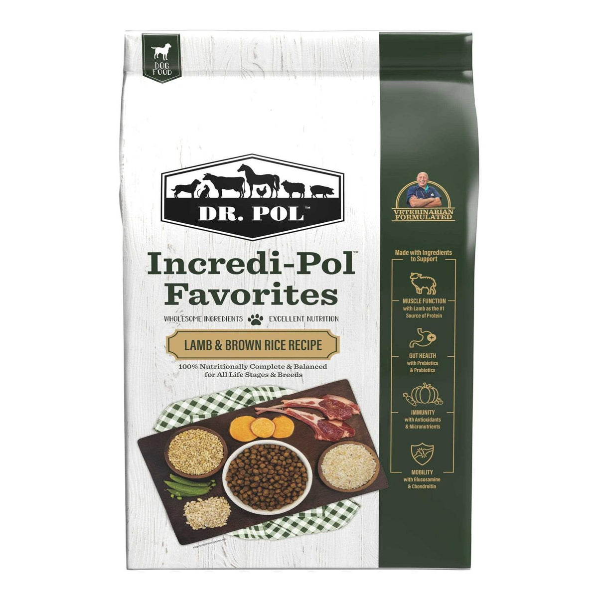 Lamb & Brown Rice Dog Food Q204
