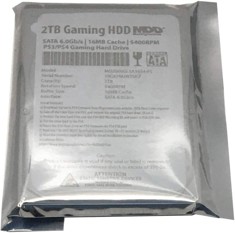 2TB 5400RPM SATA 2.5 Hard Drive A403674