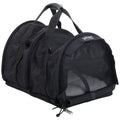 Large Black Pet Carrier H6605