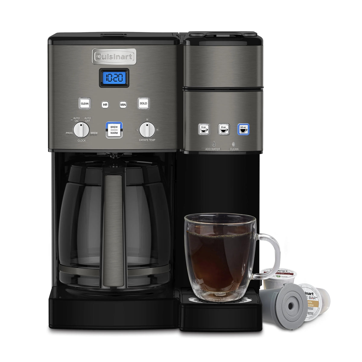 12 Cup Coffeemaker and Single-Serve Brewer R7701