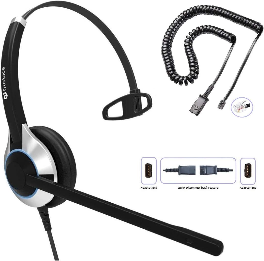 Headset with Noise Canceling Microphone & HD Speakers D68065