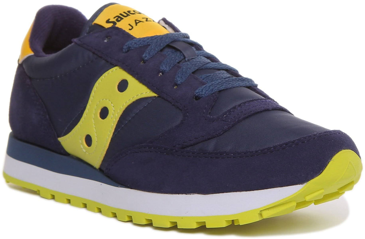 Navy Yellow Jazz Original Sneakers B71223