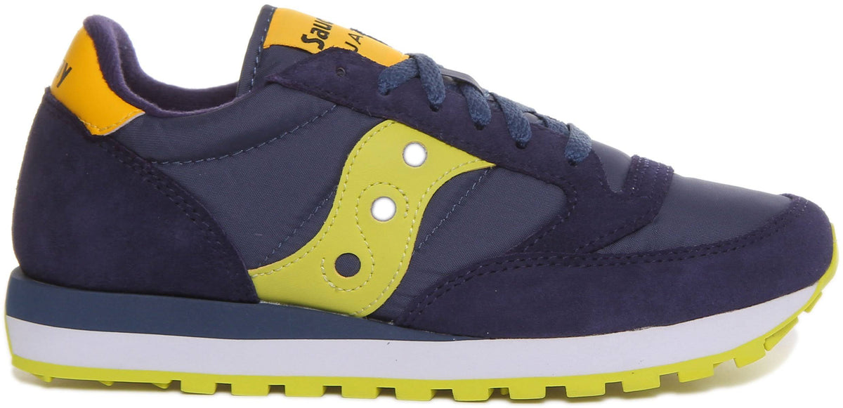 Navy Yellow Jazz Original Sneakers B71223