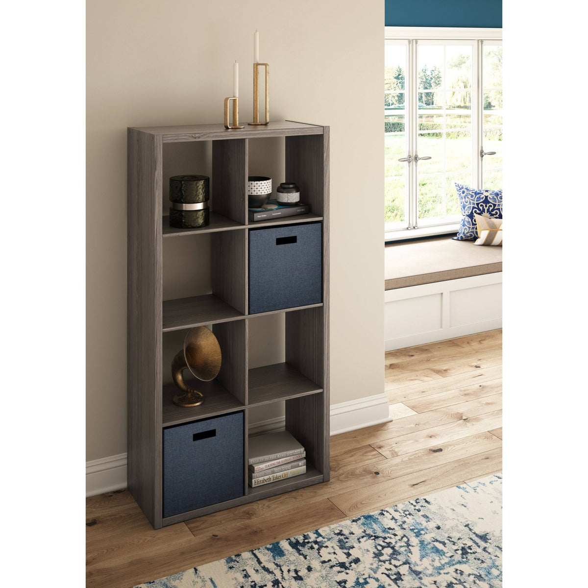 Brown Cube Bookcase A78951